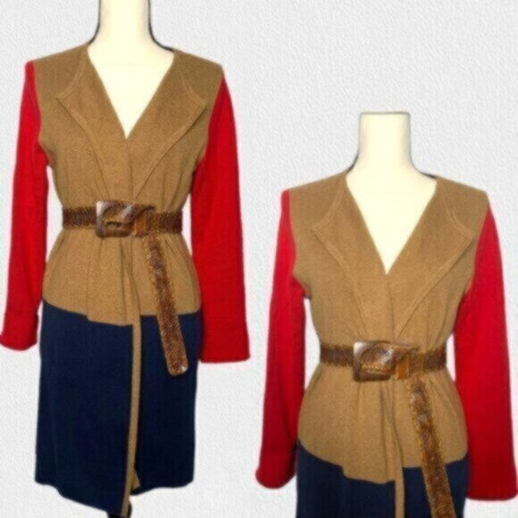 J. Crew Vanessa Colorblock Cardigan Sweater Jacket - Picture 5 of 10